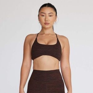 CSB lexi crop in espresso marl